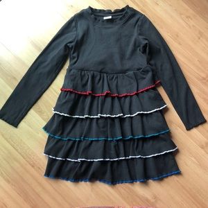 Hanna Andersson Long Sleeve Twirl Dress.